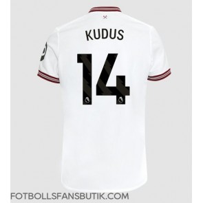 West Ham United Mohammed Kudus #14 Replika Bortatröja 2023-24 Kortärmad